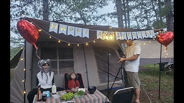 Cắm trại trên đồi cỏ hồng Đà Lạt - Shorts