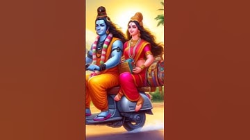 Shiv ji aur mata parvati drive pe #shiv #shorts #@YoursFunzone