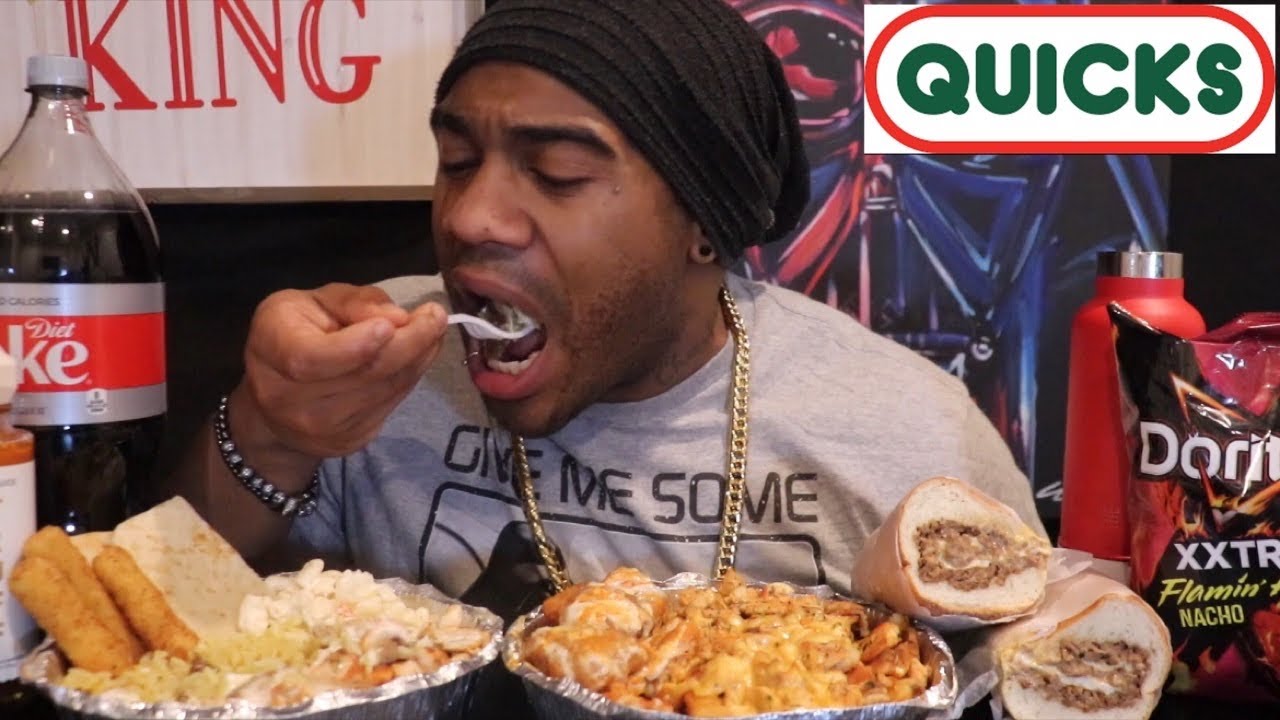 Mukbang | Highest Rated Deli in My Area - (Quicks, Paterson NJ) - YouTube