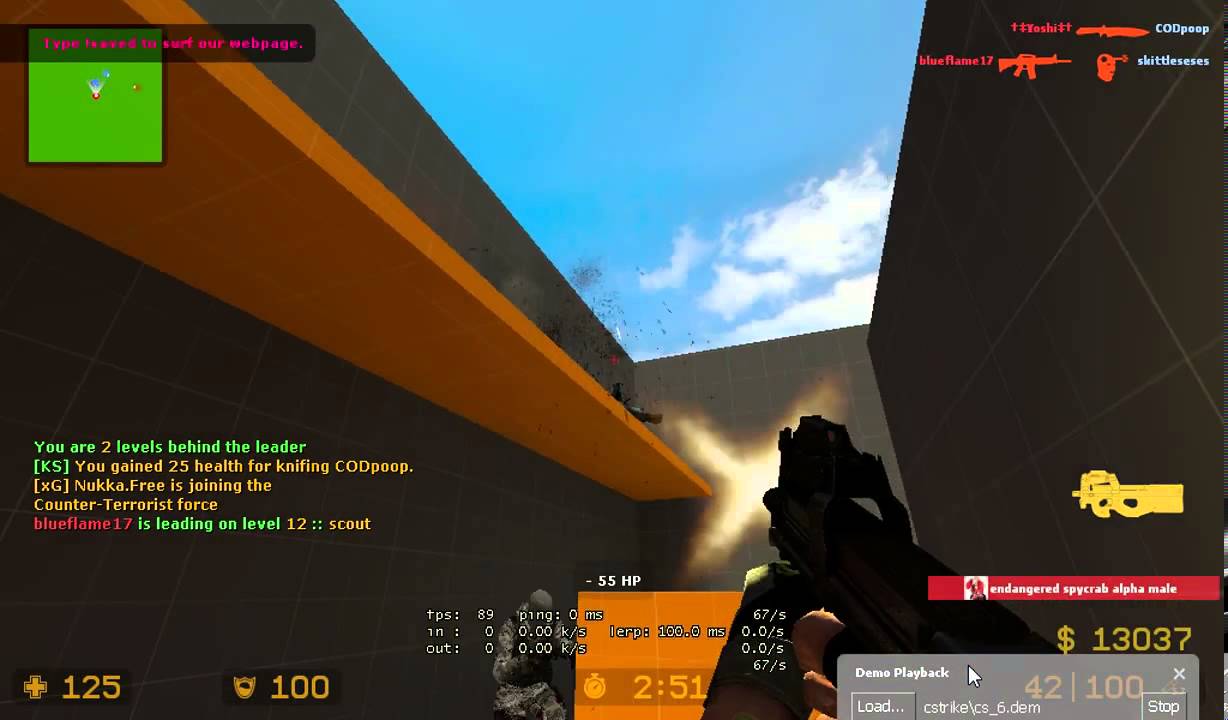 counter strike source ninja counter strike source ninja