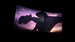 Wicked in movie theater Defying Gravity scene