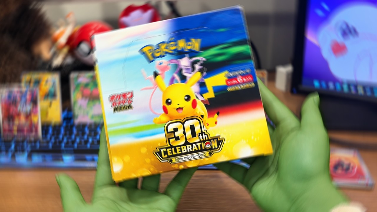 Pokémon Card 30th Anniversary] Opening 1 Box + 11 Packs! Will I