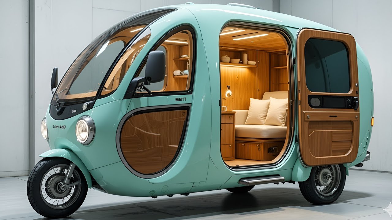 2027 Electric Tricycle Camper — The Future of Mini RV Adventure!