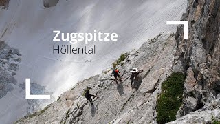 Zugspitze über das Höllental - Klamm, Gletscher & Klettersteig