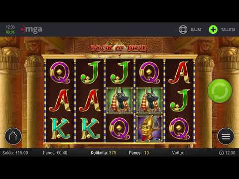 Nettikasino - Book Of Dead - 125x VOITTO