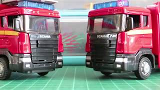 Teama - Scania Light-N-Sound Fire Engine Unboxing!