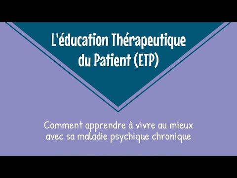 Vidéo: Qu'est-ce que le terme médical ETP?