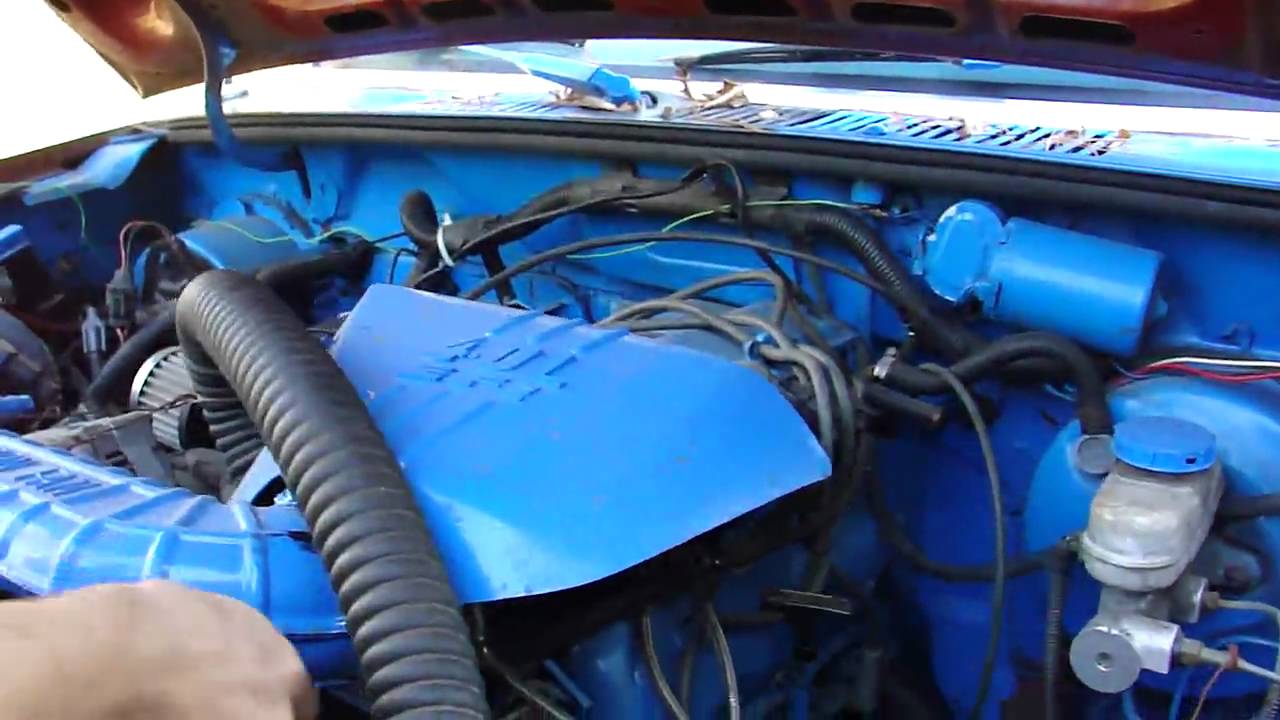 86 ford ranger with 92 v6 4.0 duel exhuast - YouTube