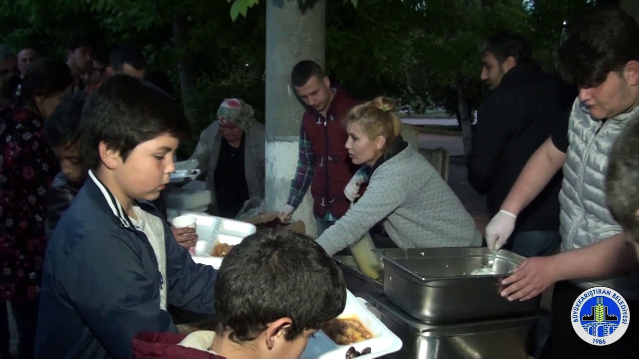 Büyükkarıştıran Belediyesi Ramazan İftar Yemeği