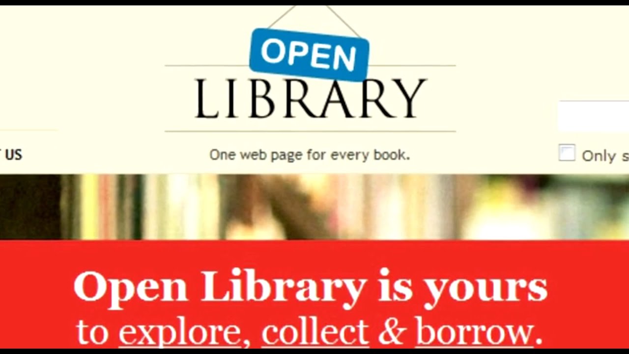 The Open Library - what is it and why is it so awesome? - YouTube