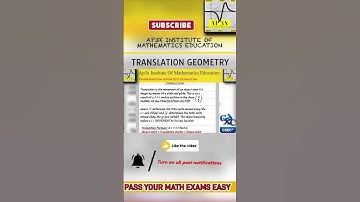 Translation geometry!!! How to translate an object!