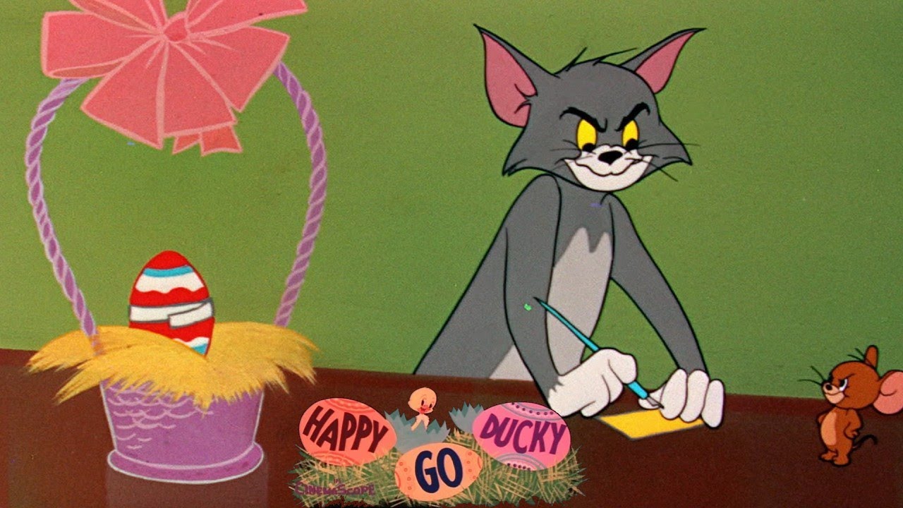 Happy Go Ducky 1958 Tom and Jerry Cartoon Short Film