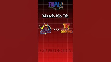 TNPL Salem Spartans vs Trichy Grand Cholas, Match Prediction, #tnpl #shorts #shortvideo