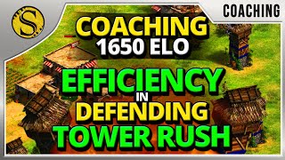 Coaching 1650 | Efficiency in defending tower rush screenshot 1