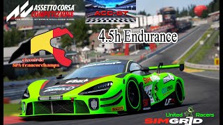 4.5h of SPA | endurance  | ACC-GT