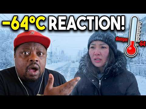 WE REACT TO KIUN B: 24 HRS ON THE COLDEST CITY ON EARTH: YAKUTSK (-64 DEGREES) PT 3 | REACT-IONS