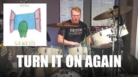 DRUM COVER - Turn It On Again by Genesis