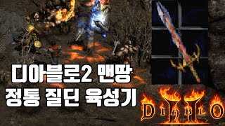 [디아블로2 맨땅 육성기] 정통질딘 육성기 (졸업까지, 맨땅, 무자본, 노거래) Diablo2 start with Fanaticism Zeal Paladin