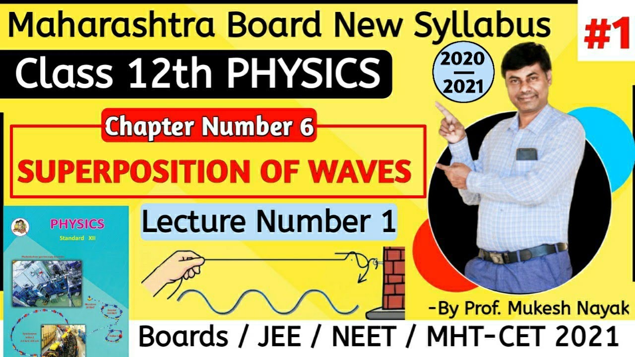 SUPERPOSITION OF WAVES | Part 1 | Class 12 Physics | Maharashtra Board ...