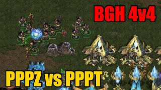 StarCraft BGH 4v4 | Big Game Hunters | Brood War | TeamPlay