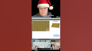 Excel obstacle course Christmas wrap puzzle world record #satisfying #speedrun