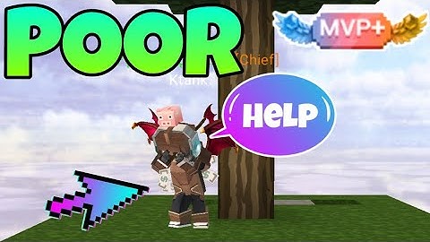 Pretending To Be Poor Remake in SkyBlock Blockman go Part 7