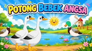 Download lagu Potong Bebek Angsa 🦆 | Lagu Anak Indonesia Populer Full Animasi Lucu dan Ceria