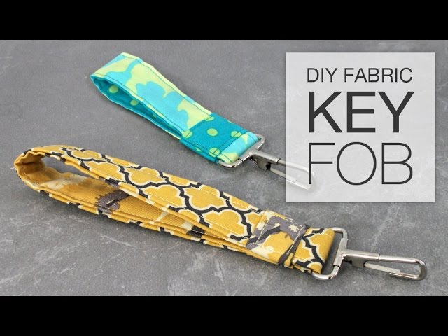 Fabric Keychain DIY Tutorial- Scan N Cut - Crafty Gemini