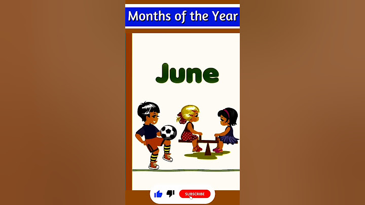 Months of the Year #months #monthly #education #tutorial #educational