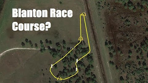 Blanton Race Course?? And experimenting with course overlay (BetaFlight 2.9.0)