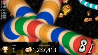 zona cacing io ulang rakus | top global battle worm screenshot 4