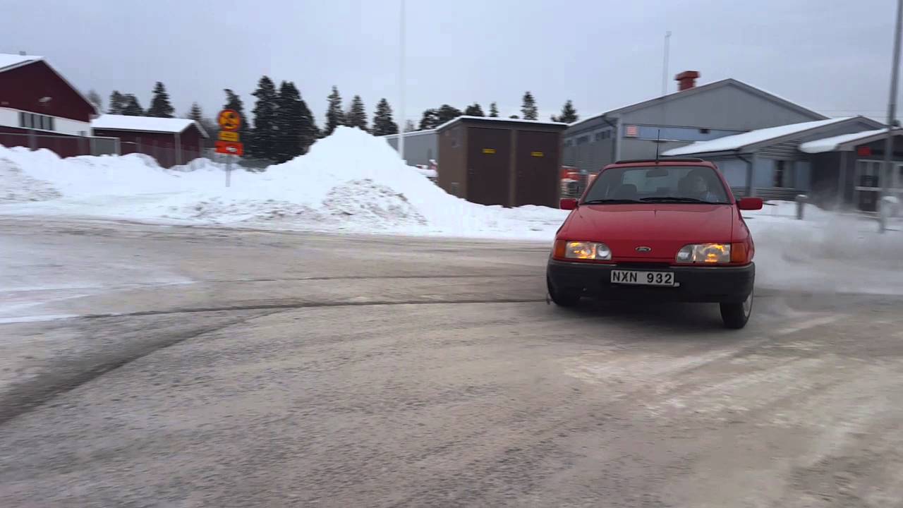 First test Ford Sierra pinto turbo av 0.6bar (sloooow)