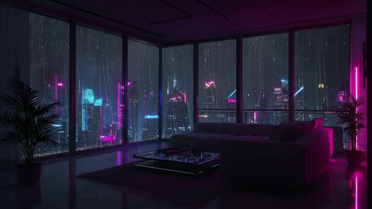 Rainy City Night Sounds 🌧️ Deep Sleep Rain for Insomnia & Stress Relief | Relaxing Rain Ambience