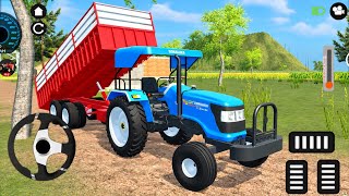 Sonalika 47 Tractor + dumper trolley 🚜 Indian Tractor Simulator 2 🚜 | Tractor Driving Gameplay#228 screenshot 5