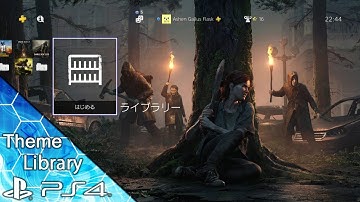 【PS4 Theme】ラスト・オブ・アス パート2「ダイナミックテーマ：二つの顔 (Dark Ver.)」【PS4 Pro】