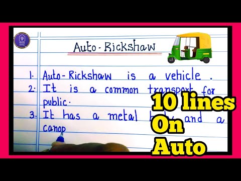 Video: Ako sa volá rikša po anglicky?