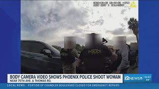 Body camera video shows Phoenix police shoot woman