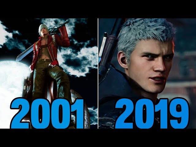 A evolução de Devil May Cry, de 2001 até hoje