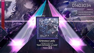 [Arcaea Fanmade] Team Grimoire vs Laur - Grievous Lady -nothing is but what is not- (Future 11)