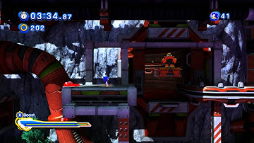 Sonic Generations Playthrough No Commentary - Planet Wisp Act 2