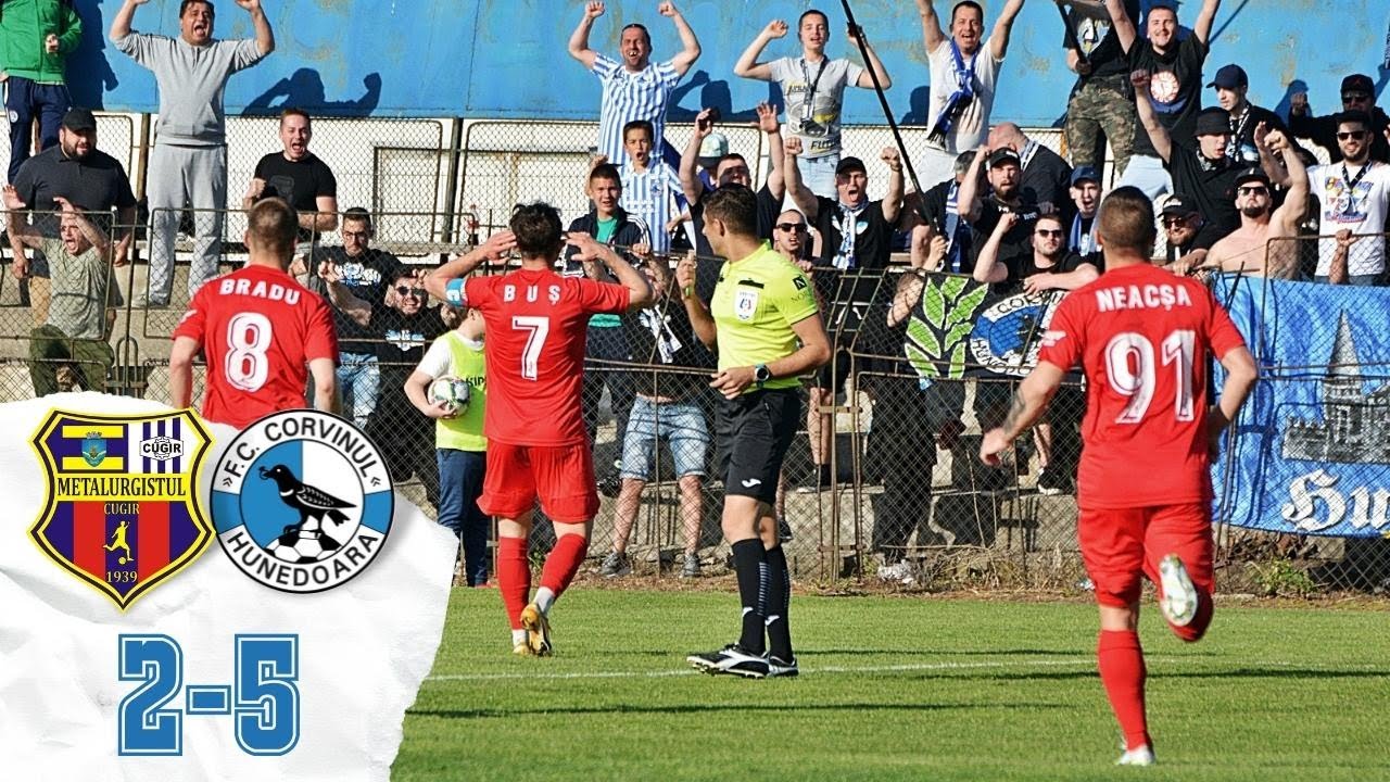 REZUMAT | METALURGISTUL Cugir - CORVINUL Hunedoara 2-5 (1-1)