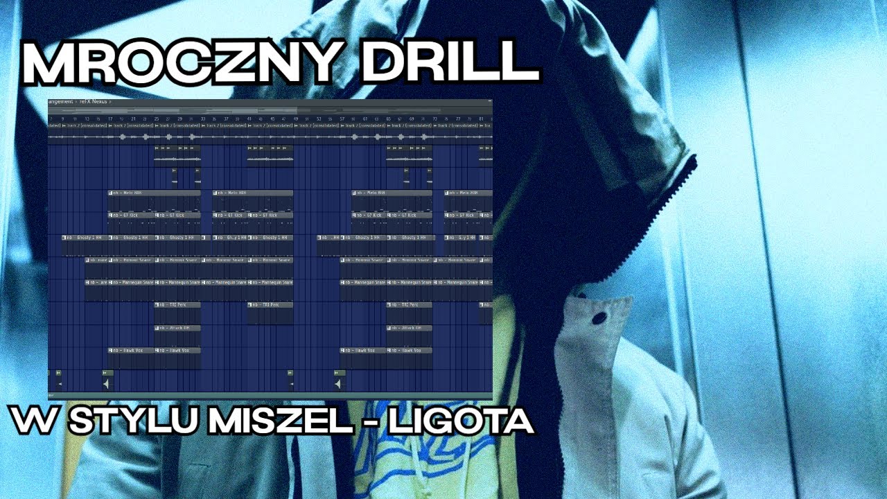 JAK ROBIĆ MROCZNE UK DRILLOWE BITY W STYLU MISZEL - LIGOTA?! (FL Studio Tutorial) | naurabeats
