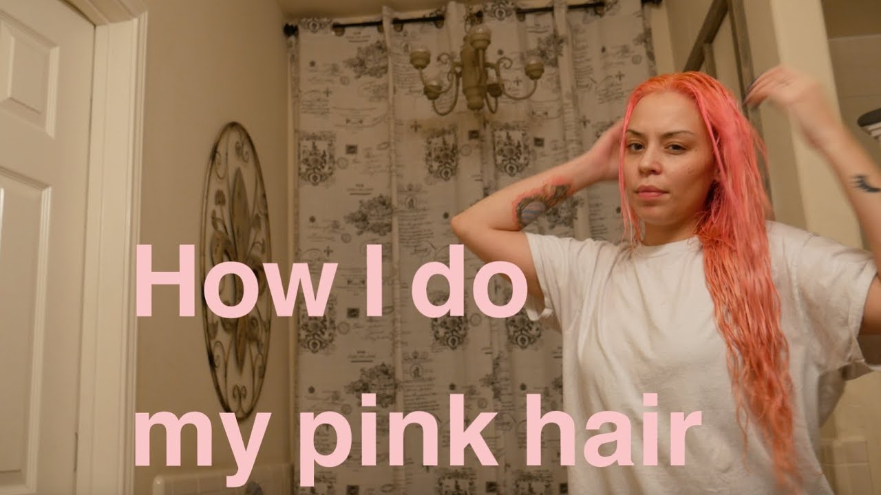 how to do pink hair