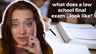 What Is a Law School Final Exam?