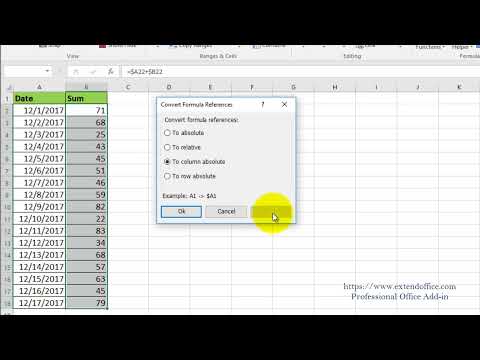 Convert Cell Reference