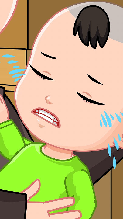 Mufid Gak Mau Bye Bye #funny #animation #funnycartoon #animationmeme #jamallaeliseries