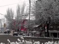 Snow in Yerevan