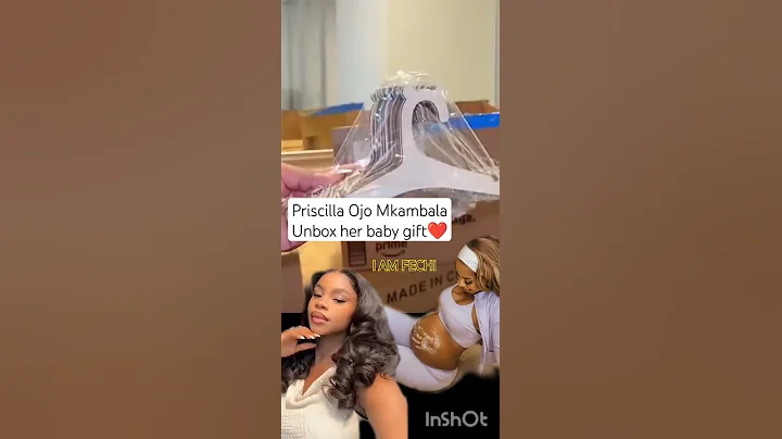 wife of Tanzania singer Juma jux, Priscilla Ojo unboxing gifts of her baby in Canada🇨🇦
