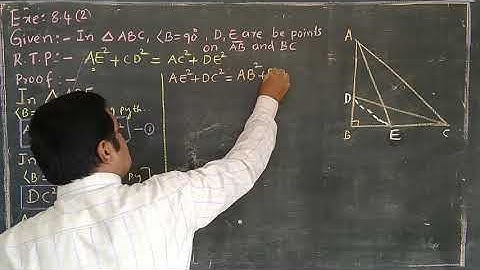 Part-27 Similar Triangles for class 10th Exercise:8.4(2)