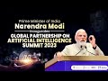 Live  prime minister narendra modi inaugurates gpai summit 2023